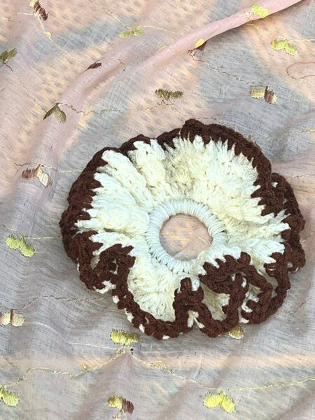 Chouchou en laine fait main