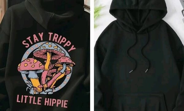 Sweat à capuche 'Stay Trippy'