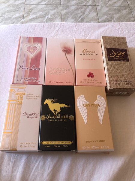 50 mls Arabic perfumes