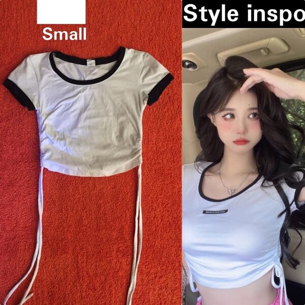 Salaula crop tops and tops