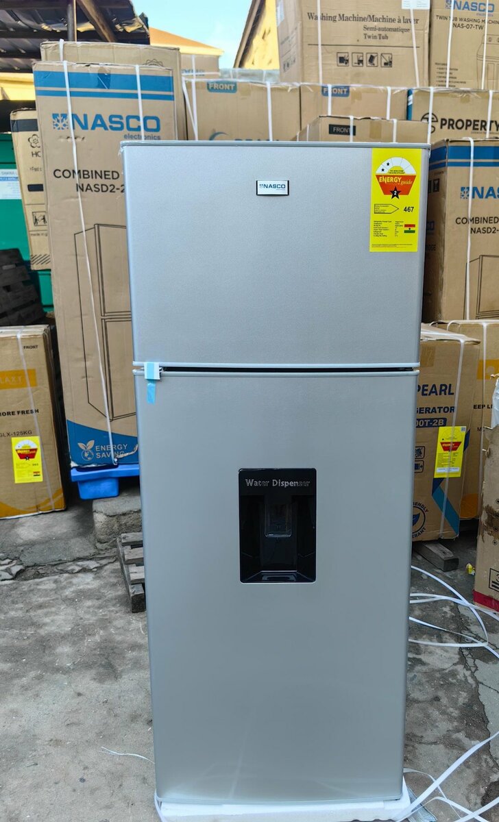 Nasco top freezer fridge Model no NASF2-250FLD 210 Liters ca