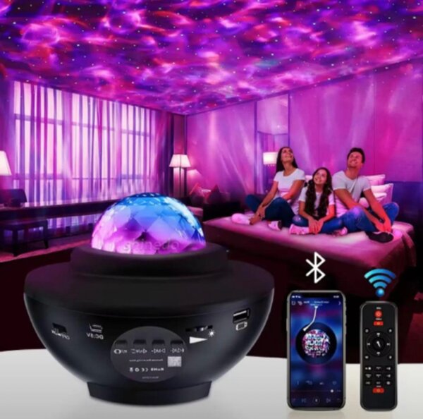 Veilleuse Galaxie Bluetooth