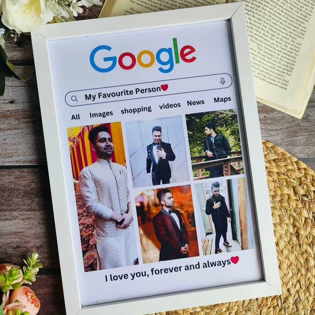 Custom photo frame