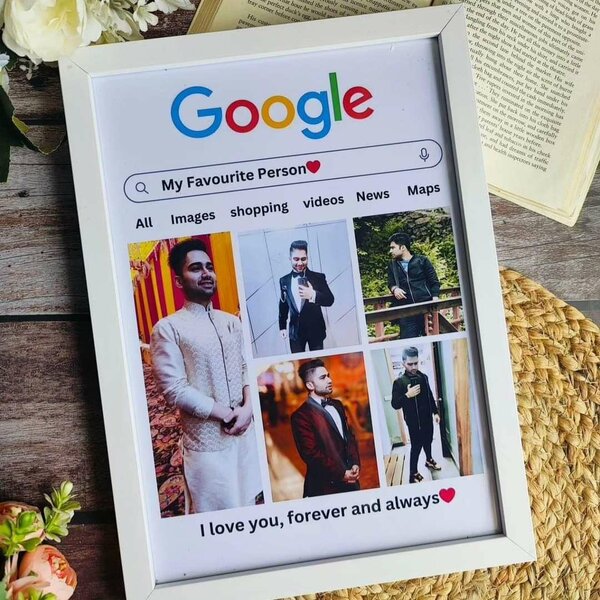 Custom photo frame