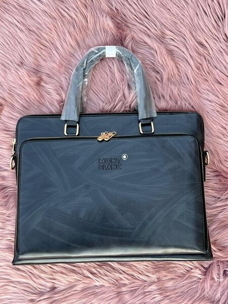Durable Montblanc Leather Laptop Bags