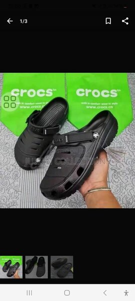 Trendy crocs wear