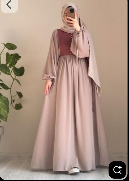 Robe longue élégante Hijab