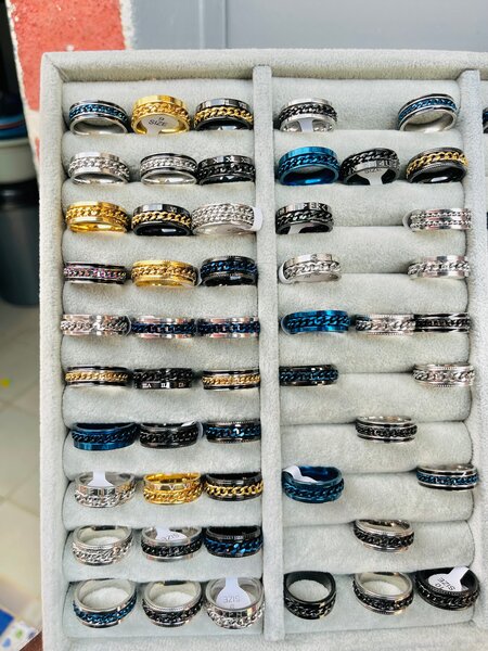 Bagues en acier inoxydable