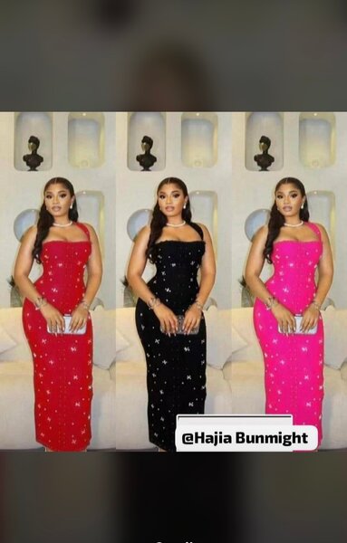 Robe Longue Étincelante Femme