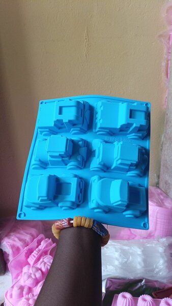 Moule à gâteaux en silicone voiture