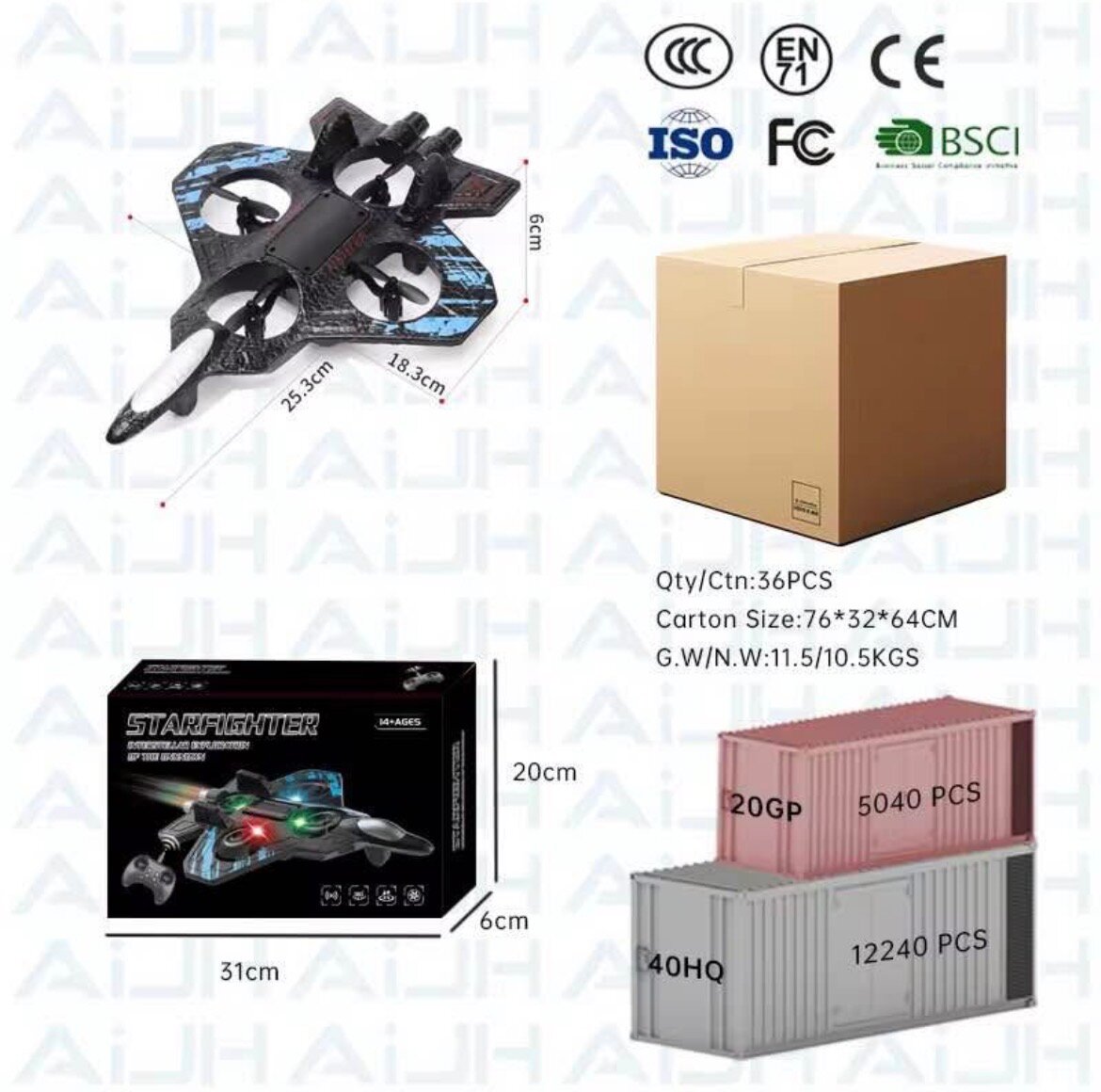 Avion Télécommandé Enfant