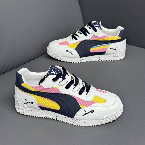 Baskets colorées tendance pour homme