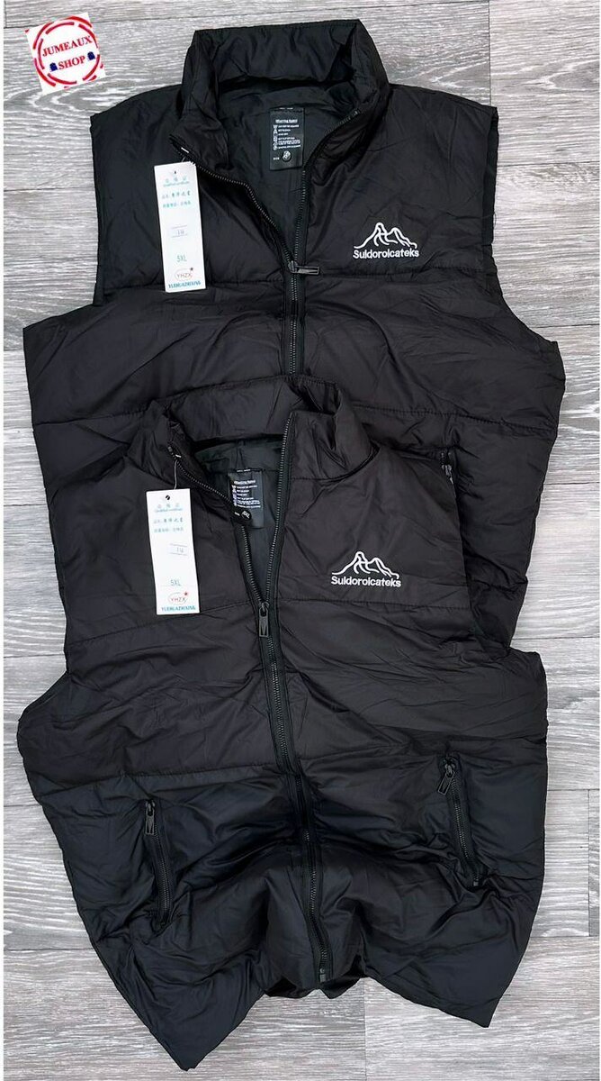 Veste sans manches matelassée