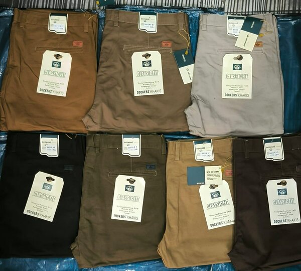 Pantalons Chino Classic Hommes
