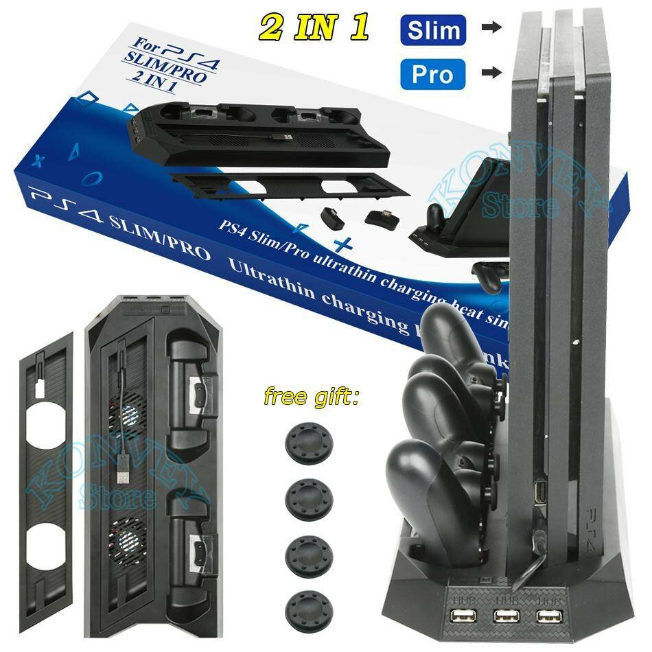 Refroidisseur ps4 avec station de charge