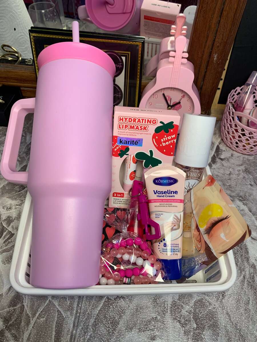 Coffret Cadeau Beauté Rose