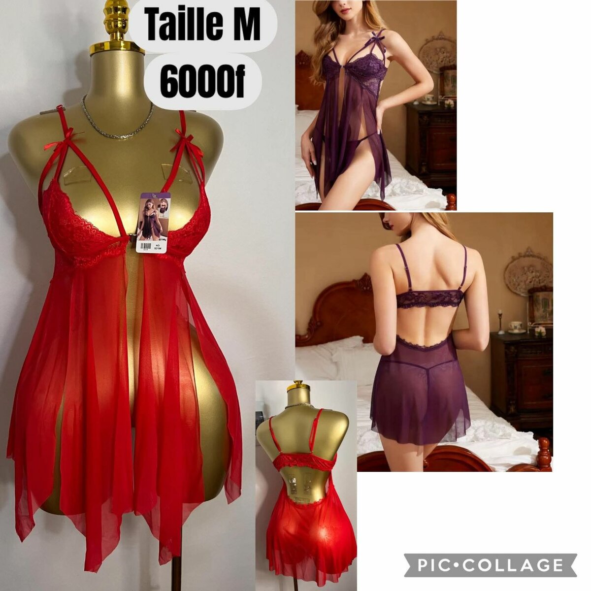 Nuisette sexy en dentelle