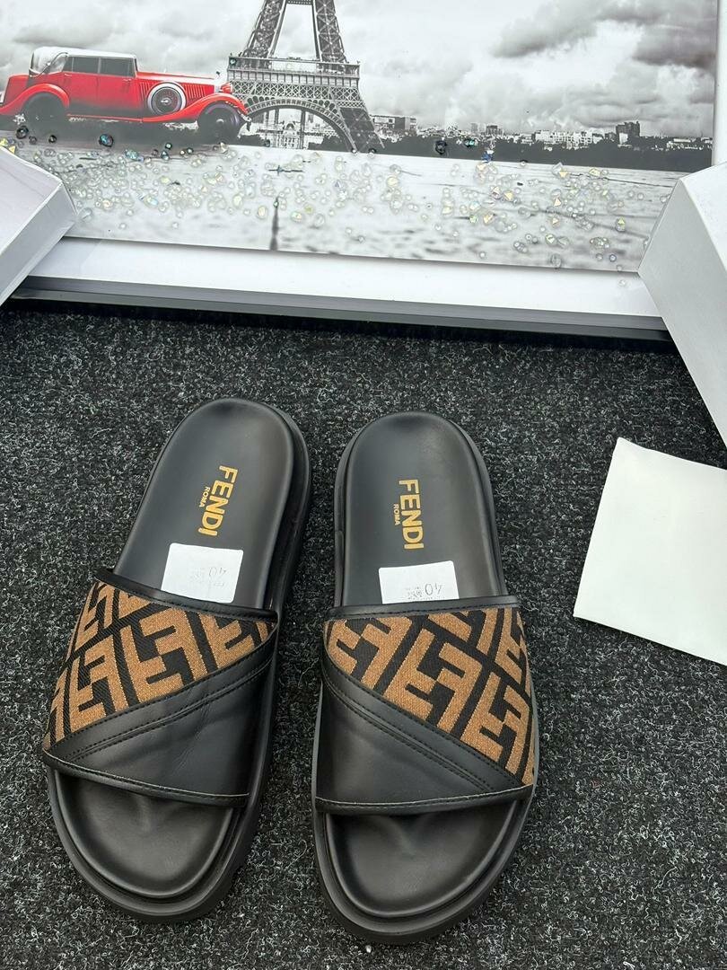 Sandales Slide Homme Luxe