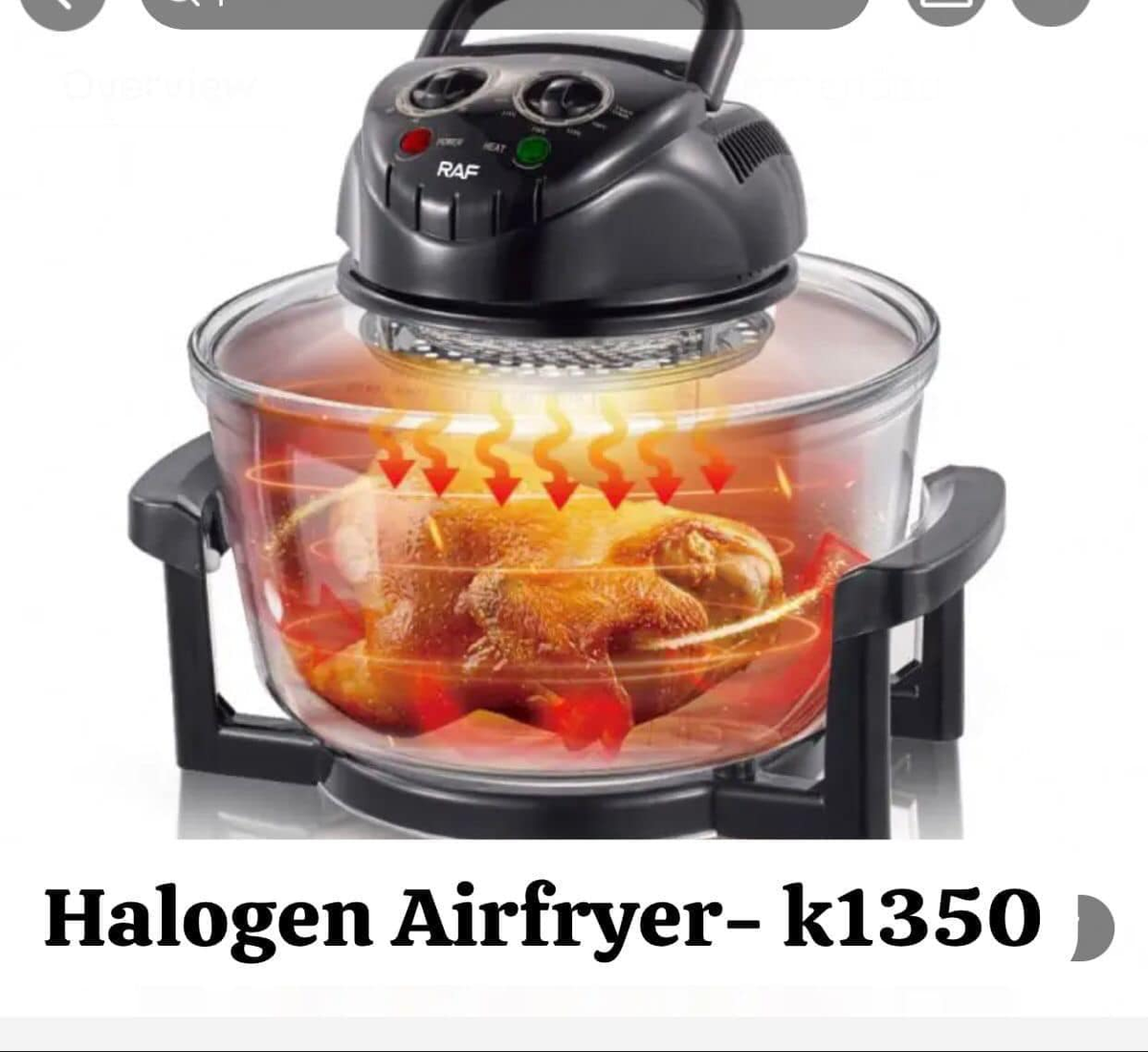 Halogen Airfryer