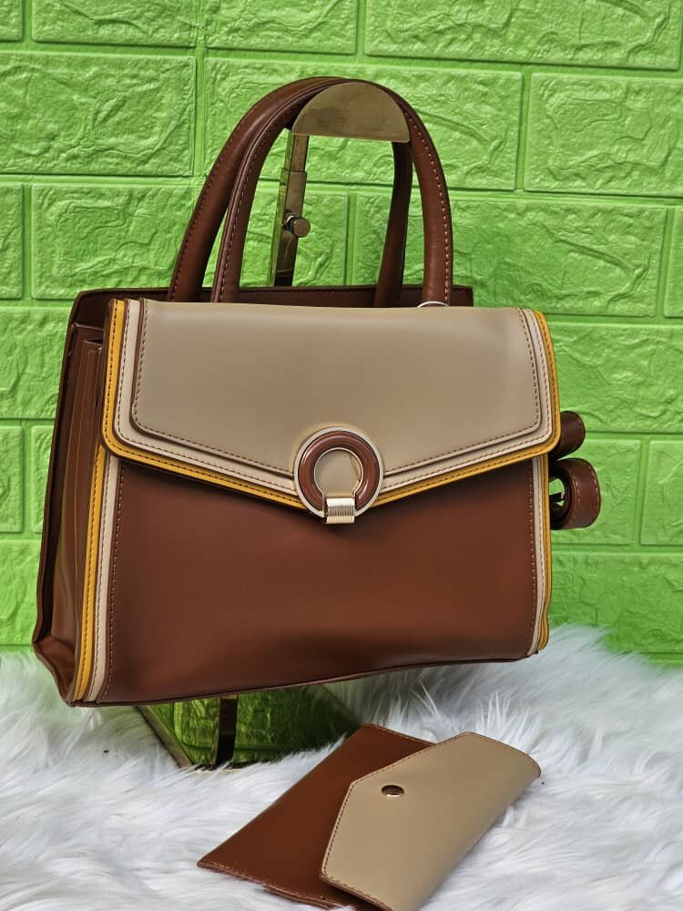 Sac à main tendance multicolore