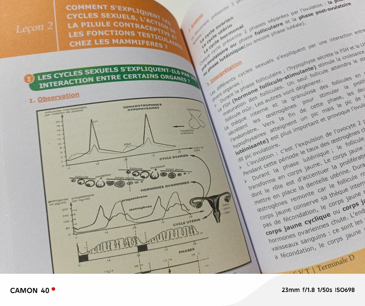 Manuel Scolaire SVT Terminale