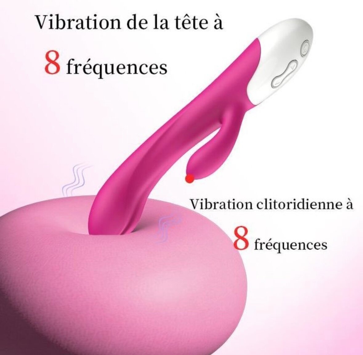 Vibromasseur 8 Fréquences