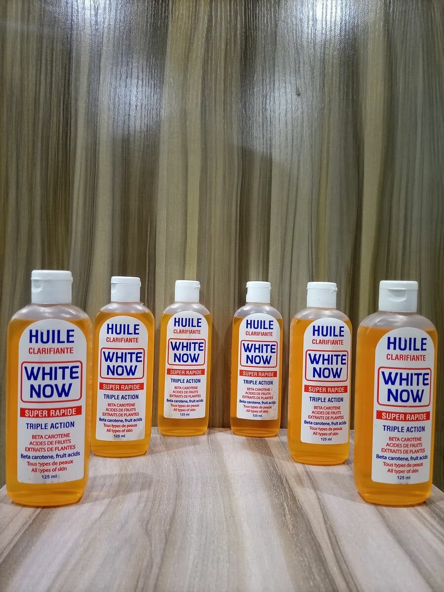 White now huile oil