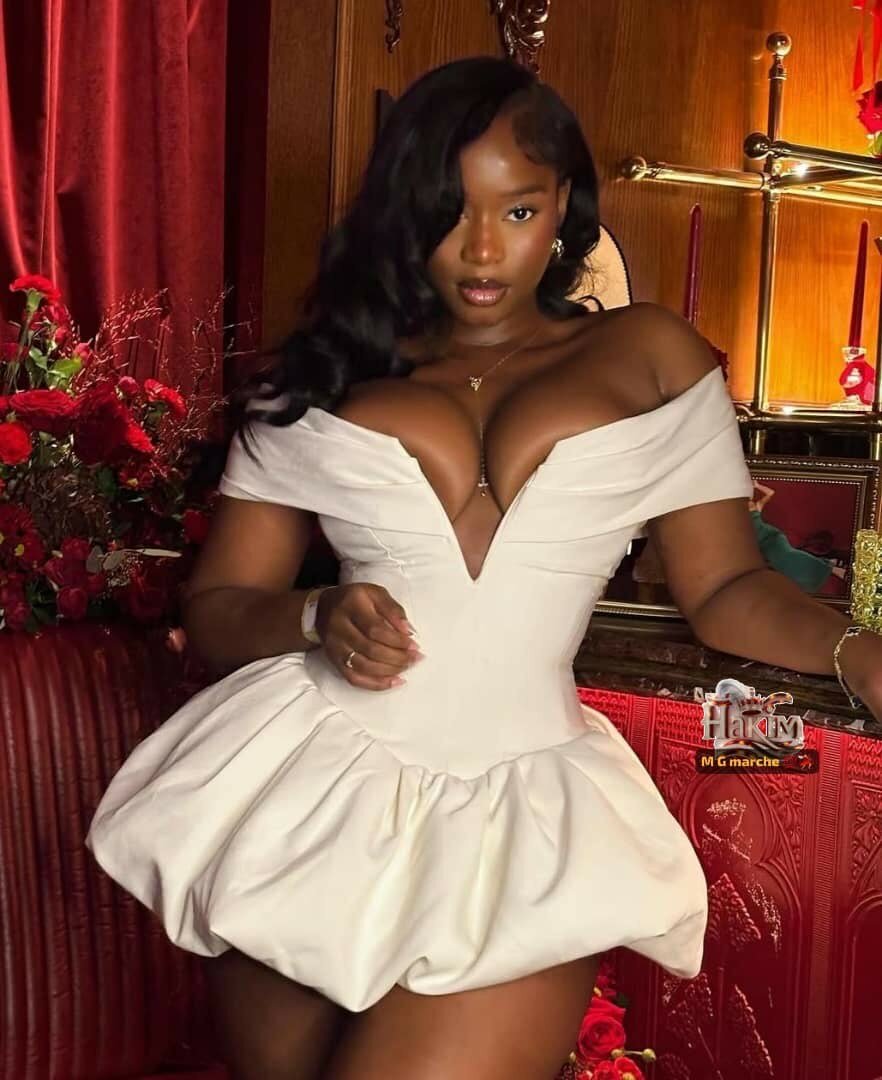 Robe Cocktail Glamour Femme