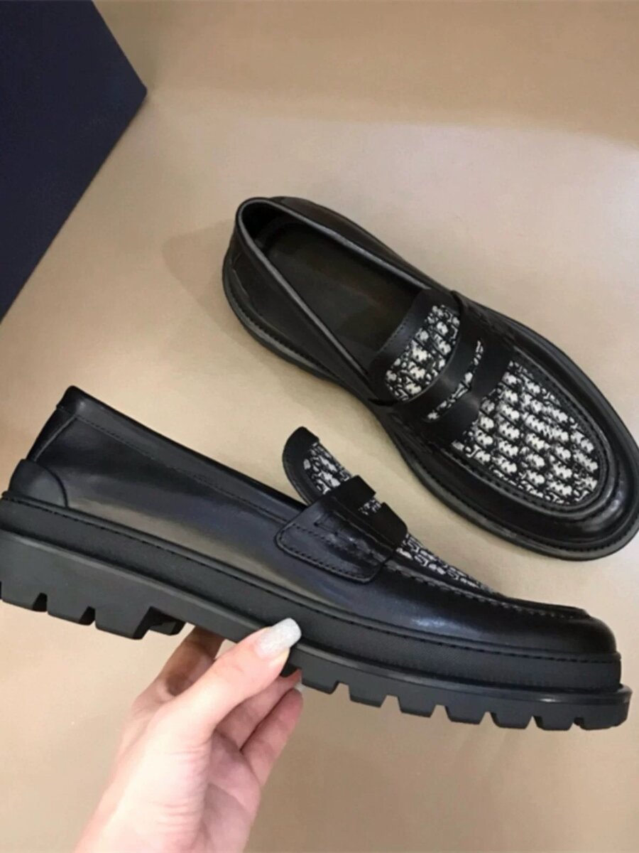 Mocassins en cuir élégants