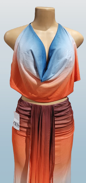 Robe dégradée élégante