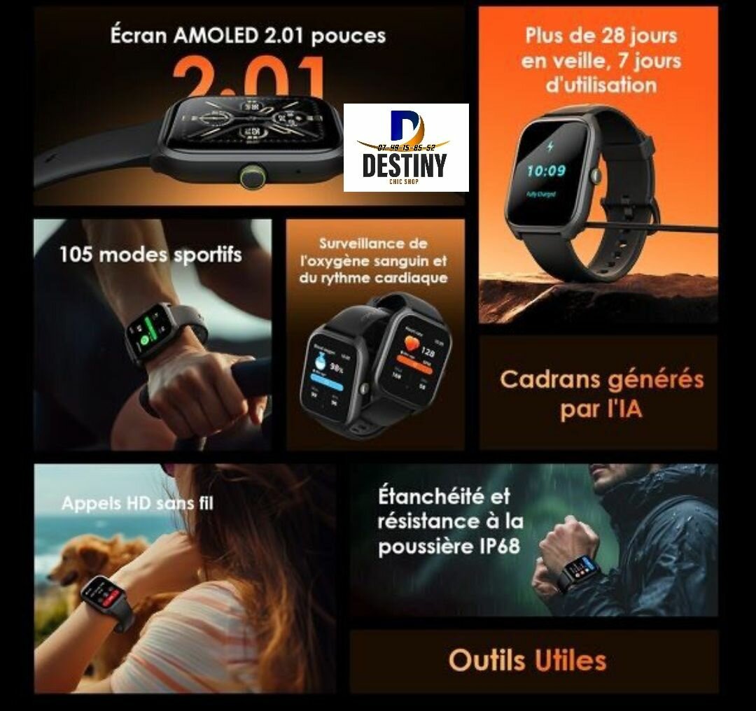 Montre connectée Oraimo