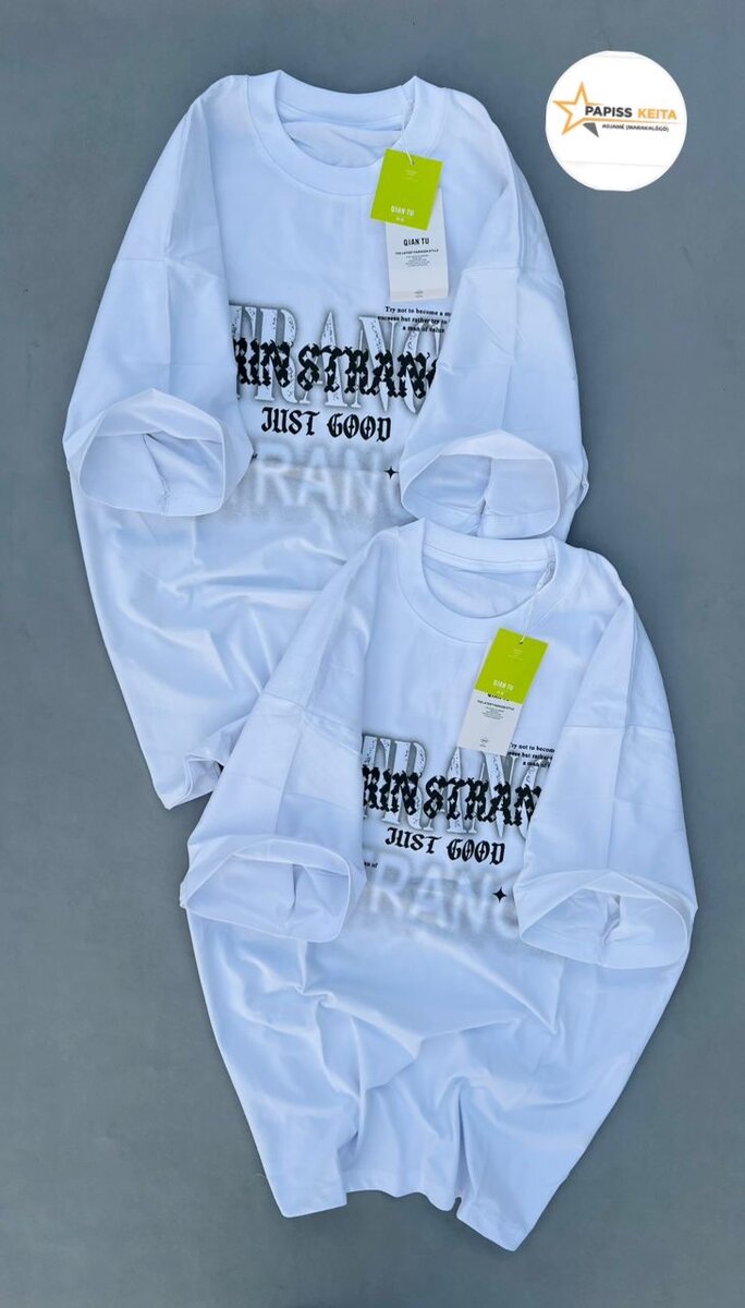 T-shirt imprimé unisexe