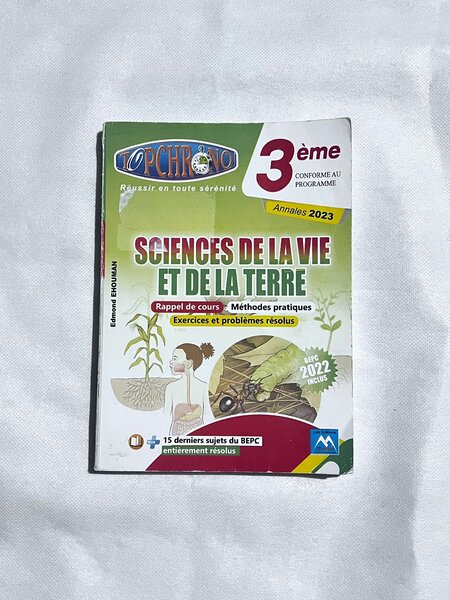 Annales Sciences Vie Terre 3ème