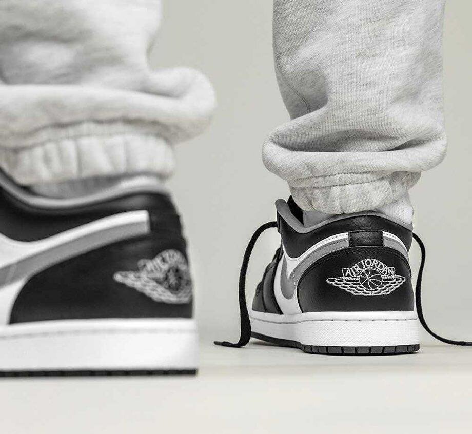 Baskets Air Jordan Noir et Blanc