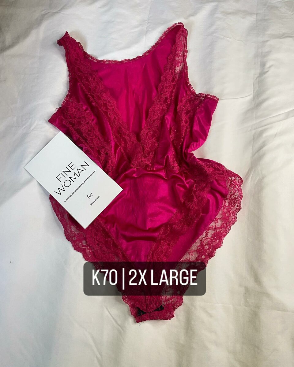 Beautiful women's bodysuit for sleeping 