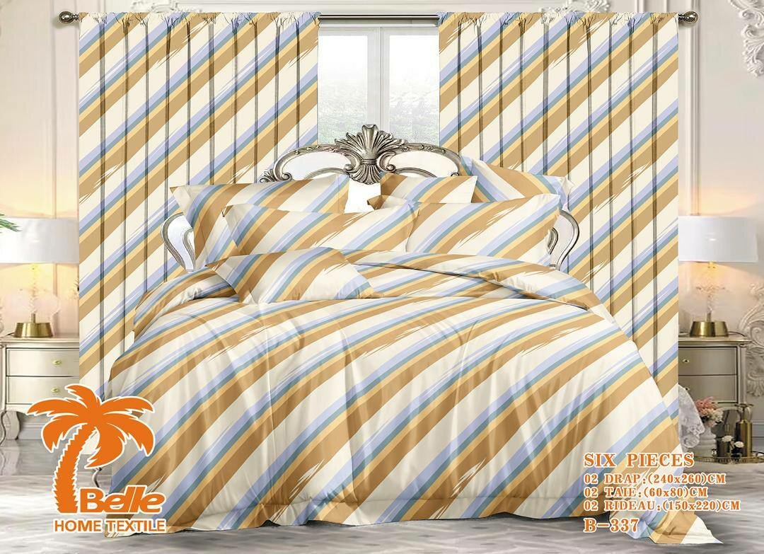 Ensemble draps et rideaux