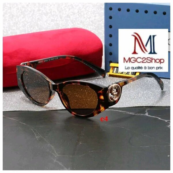 Lunettes de soleil en écaille