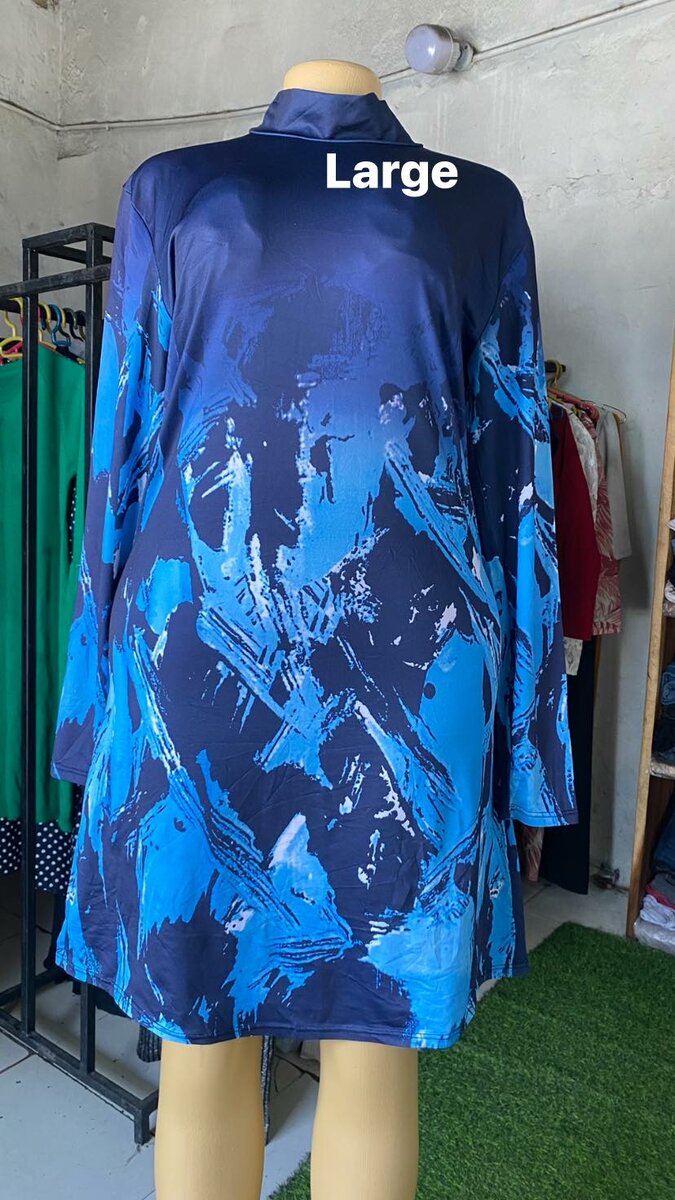 Beautiful and comfortable women's dress with print