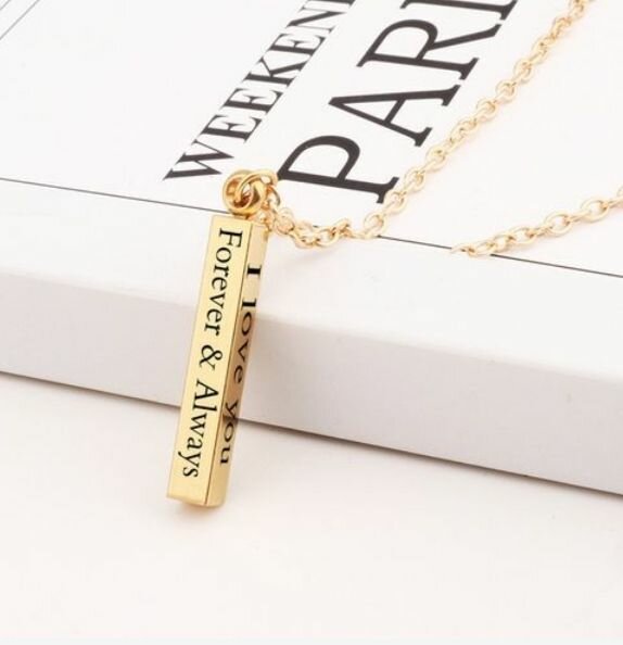 chaîne I LOVE YOU stylé