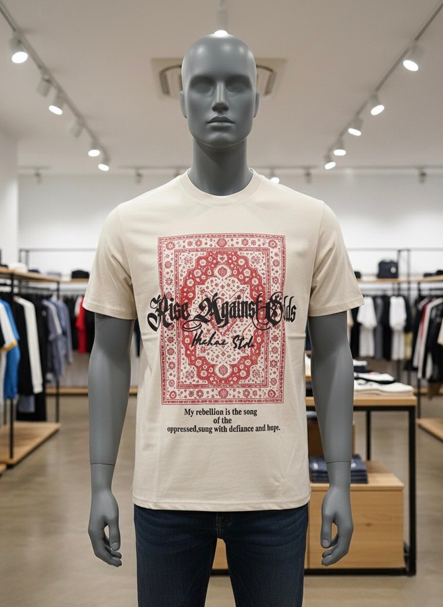 T-shirt graphique urbaine