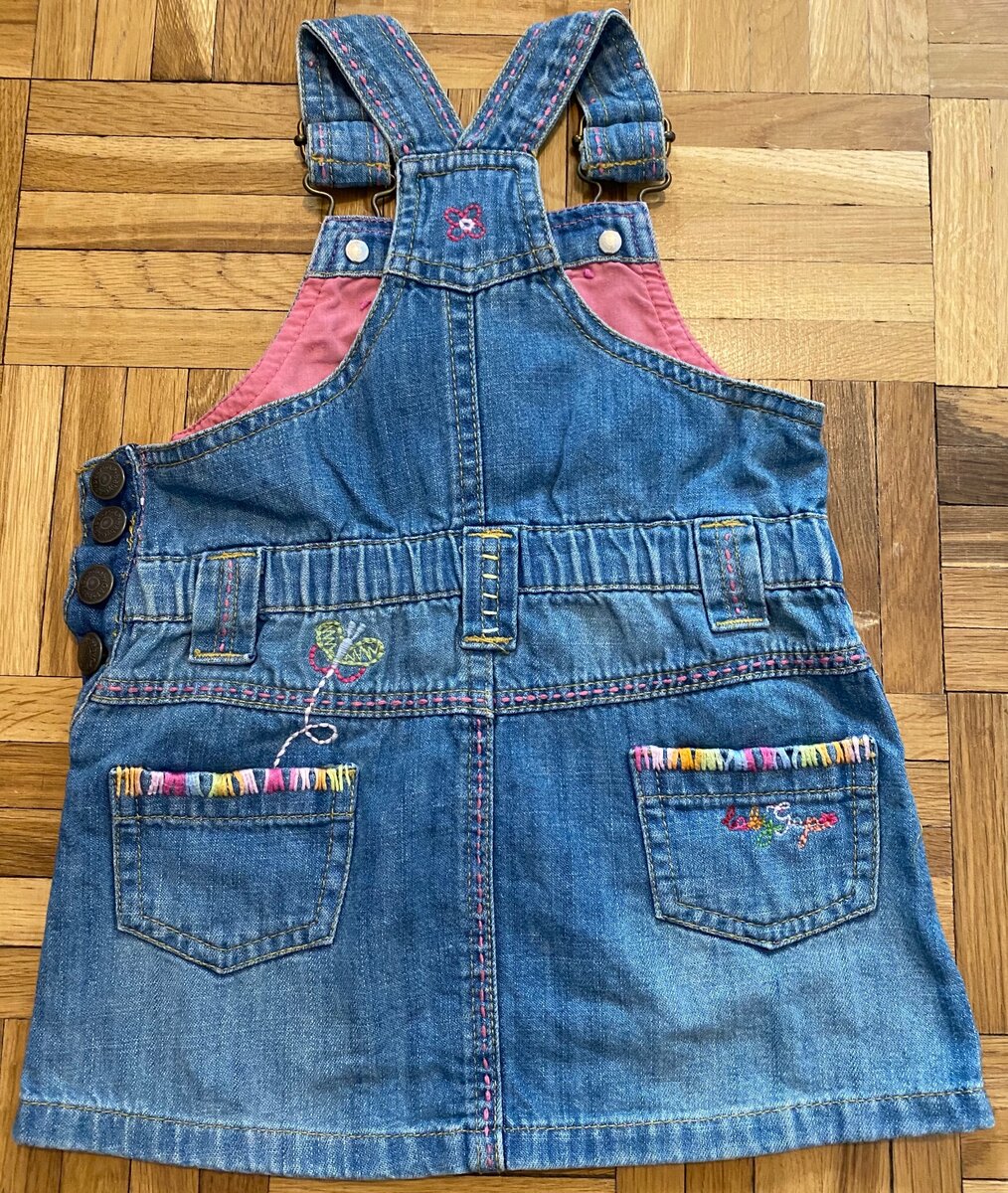 Salopette jean 12/18mois