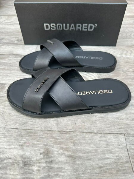 Luxury Leather Slides