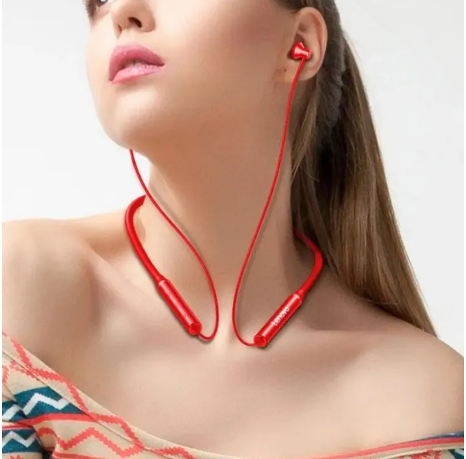 MG Earphones Lenovo QE03 Neckband Headset for Mobile Phones PC Tablet - Model QE03