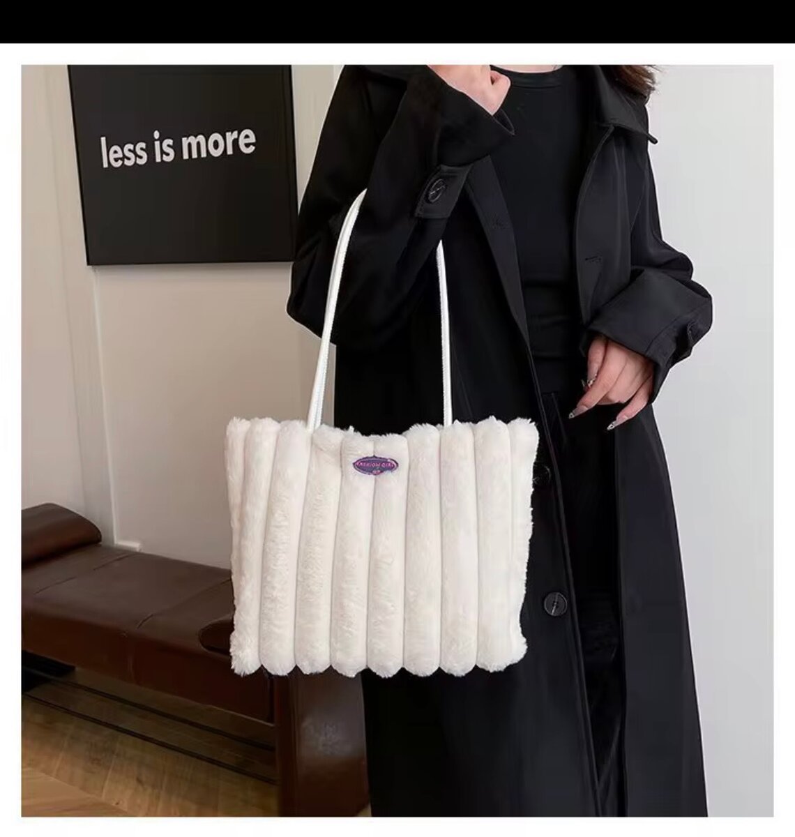 Sac en fourrure élégant