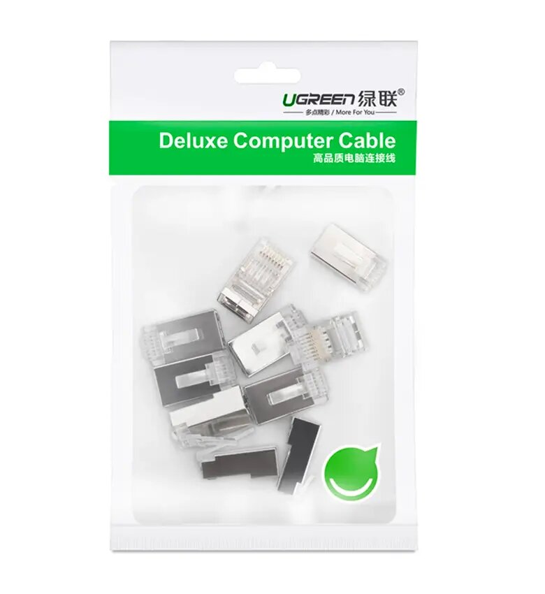 Connecteurs RJ45 blindés 10PCS