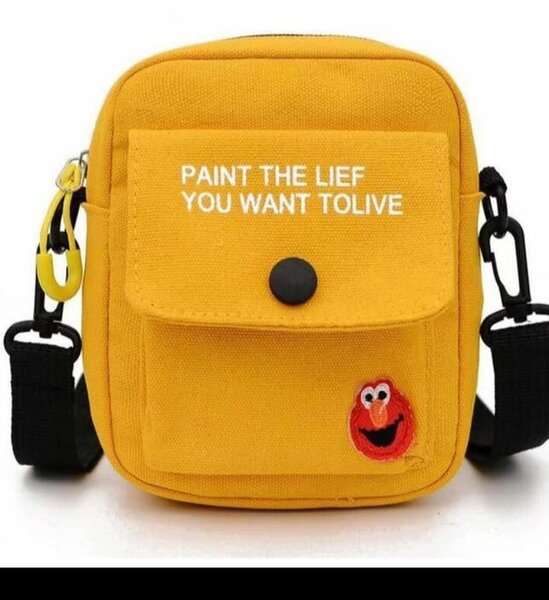 Sacoche enfant colorée