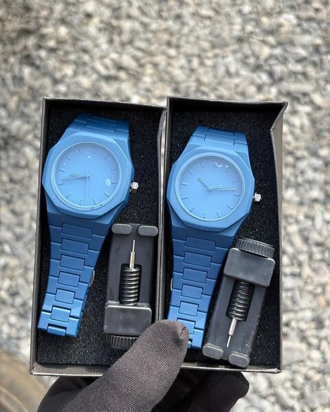 Montres à bracelet coloré homme