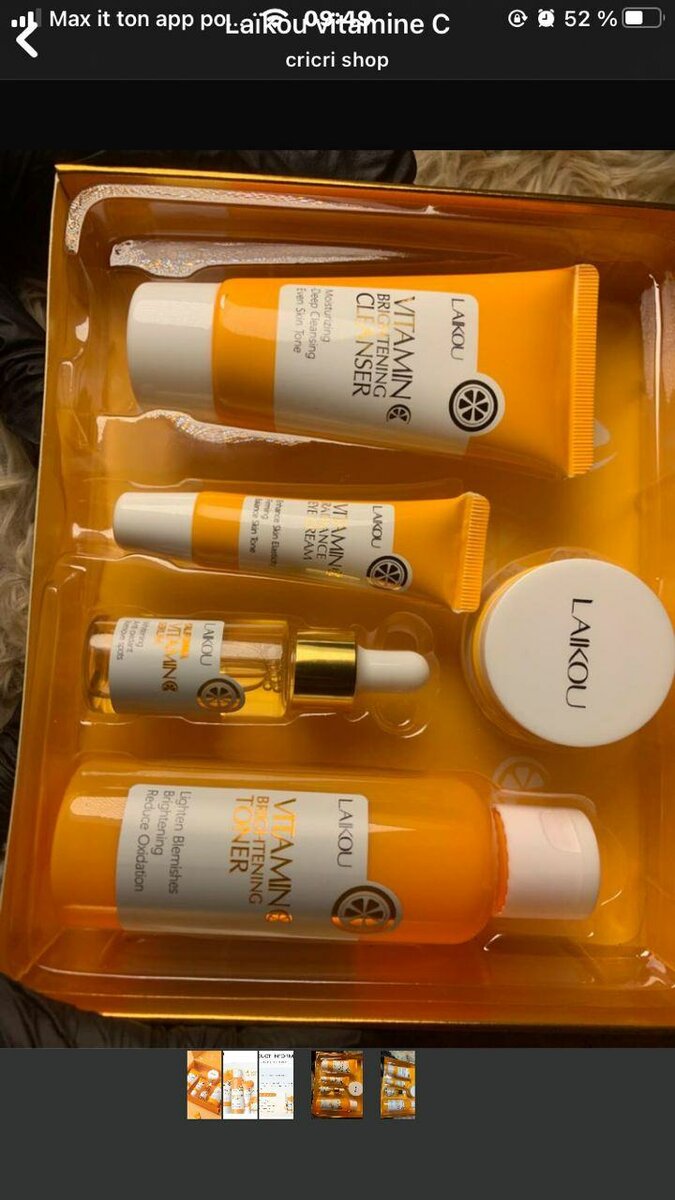Set de Soins Visage Vitamine C