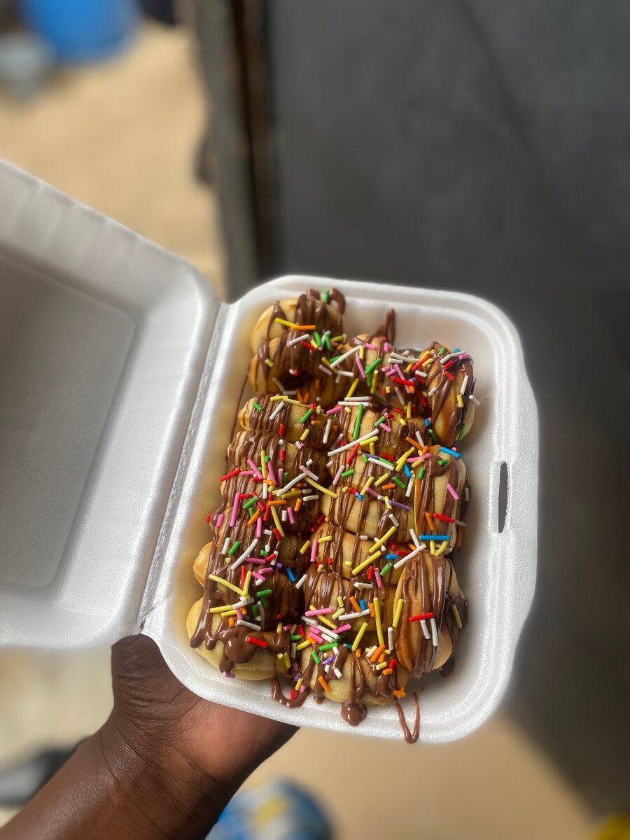 Poffertjes au Chocolat