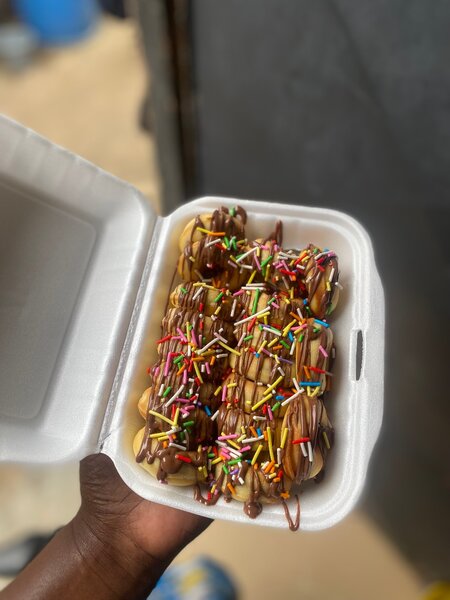 Poffertjes au Chocolat